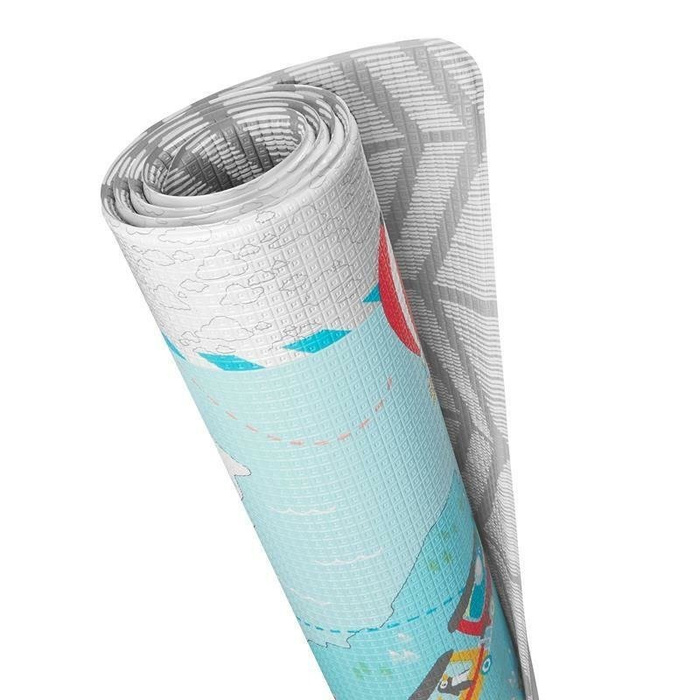 Dwustronny dywan piankowy Mali Podróżnicy 243103-Skip Hop