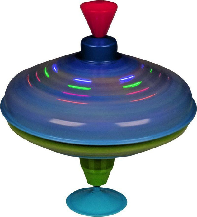 Metalowy bączek dla dzieci LED Kosmos 53800-Goki, zabawki dla małych dzieci