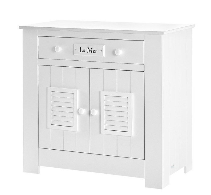 Biała kolekcja Pinio Marsylia MDF, zestaw mebli do pokoju dziecięcego V