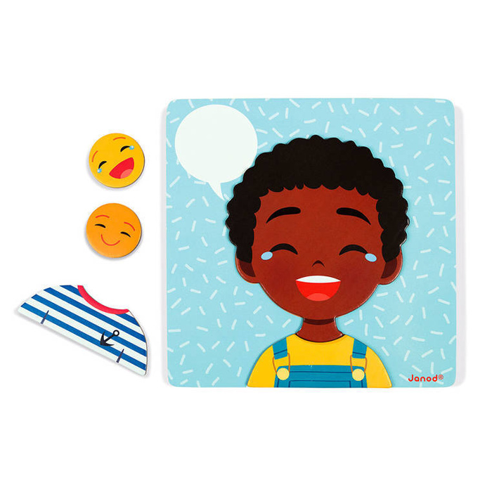 Magnetyczna układanka Emocje, Janod J08038