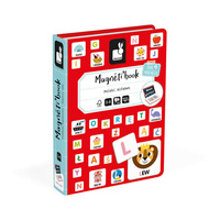 Magnetyczna układanka Polski Alfabet Magnetibook J02593-Janod, układanki dla dzieci