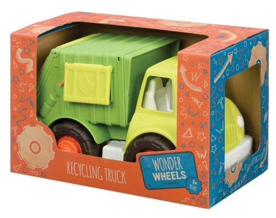 Śmieciarka recycling truck Wonder Wheels Battat BT1003Z samochody dla dzieci