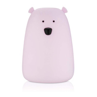 Lampka nocna silikonowa Lawendowy Miś Duży Rabbit & Friends 520062 Lampki nocne dla dzieci