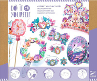 Zestaw artystyczny 5 w 1 Bajkowy świat Djeco DJ07934 zrób to sam