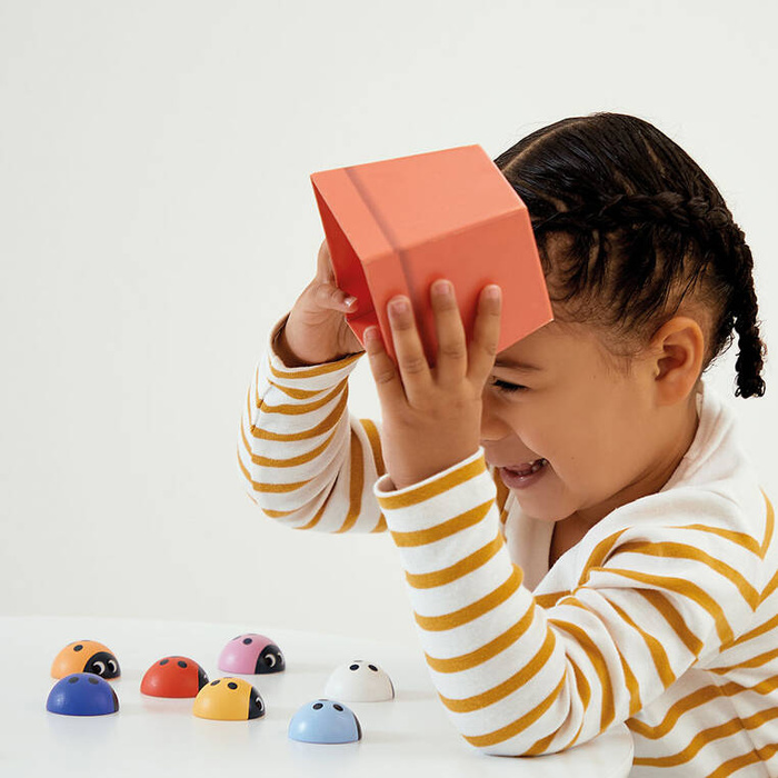 Drewniana gra pamięciowa memory Biedronki J05079 Janod