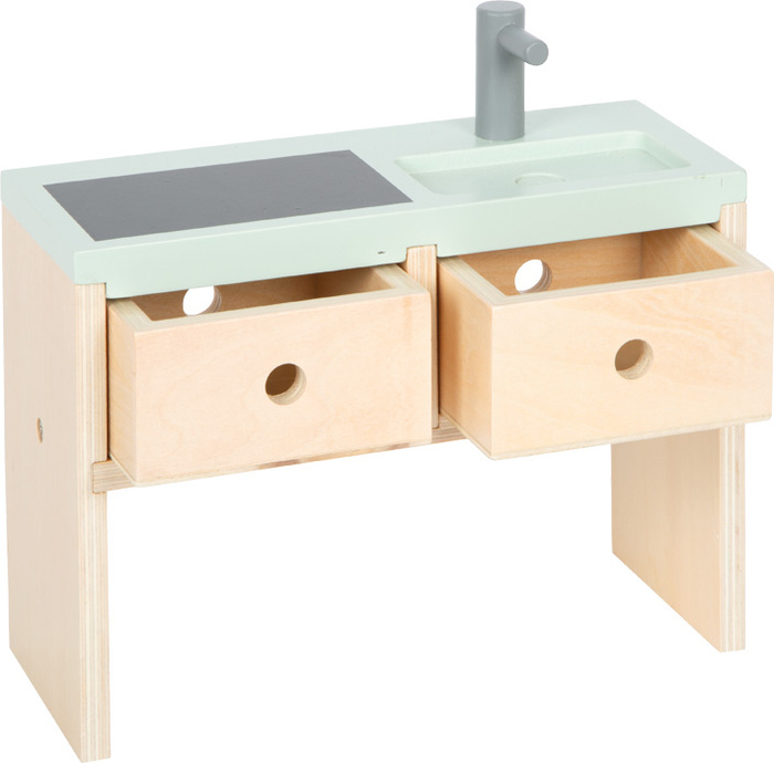 Domek dla lalek z wyposażeniem 3 piętrowa Dream Villa XL winda i balkon Small Foot 12730