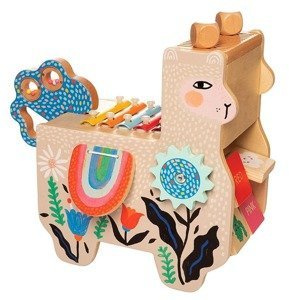 Kostka edukacyjna Lili Lama 217120-Manhattan Toy, instrumenty dla dzieci