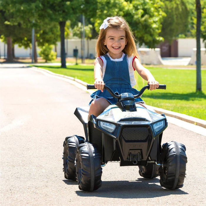 Elektryczny Quad FEBER 12541 wytrzymały Pojazd na akumulator dla dzieci 12VBoxer Moro