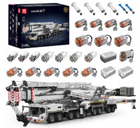 Klocki Mould King 17007 zdalnie sterowany Dźwig budowlany 8506 elementów Ultimate Liebherr LTM 11200