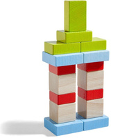 Drewniana układanka i klocki dla dzieci Cztery na cztery 3D HB305455-Haba, gry zręcznościowe