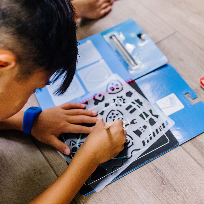 Zdrapywanki z rysikiem Psi Patrol Scratch Art Pad – Marshall Melissa and Doug 33261