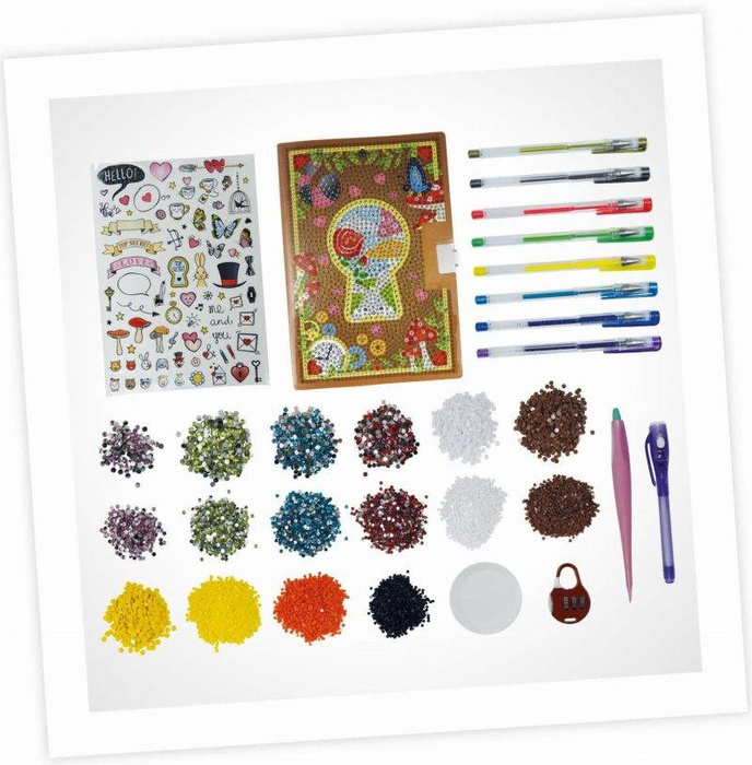 Zrób to sam - MAGICZNY PAMIĘTNIK NB003-Buki, notatnik dla dzieci