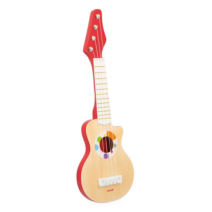 Gitara rockowa dla dzieci Confetti instrument muzyczny Janod J07644