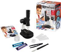 Nauka i zabawa dla dzieci Mikroskop 15 doświadczeń MR400 Buki