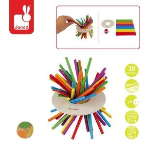Gra zręcznościowa Zwariowane patyczki J02695-Janod, gry dla dzieci