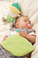 Liść z nasionami orkiszu do rozgrzania, Baby Nature, 28439-Trudi