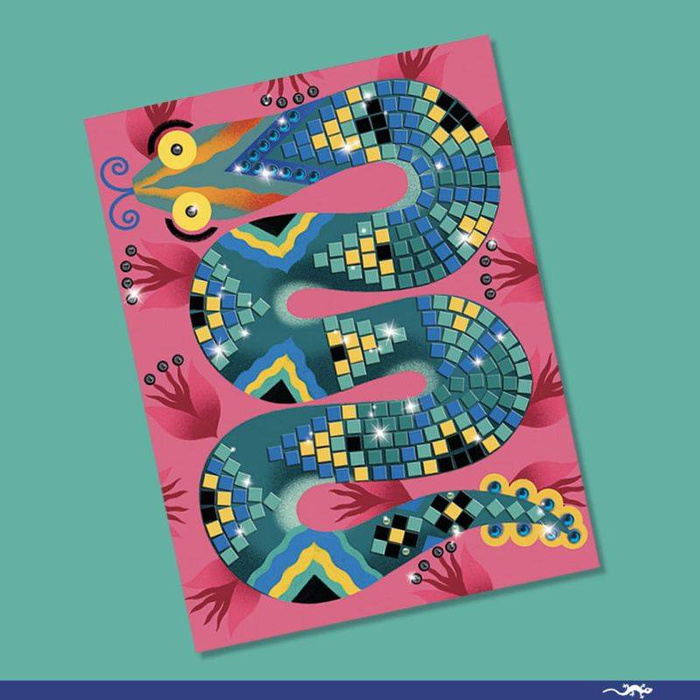 Dżungla - zestaw do tworzenia mozaiki DJ09422-Djeco, zestawy kreatywne