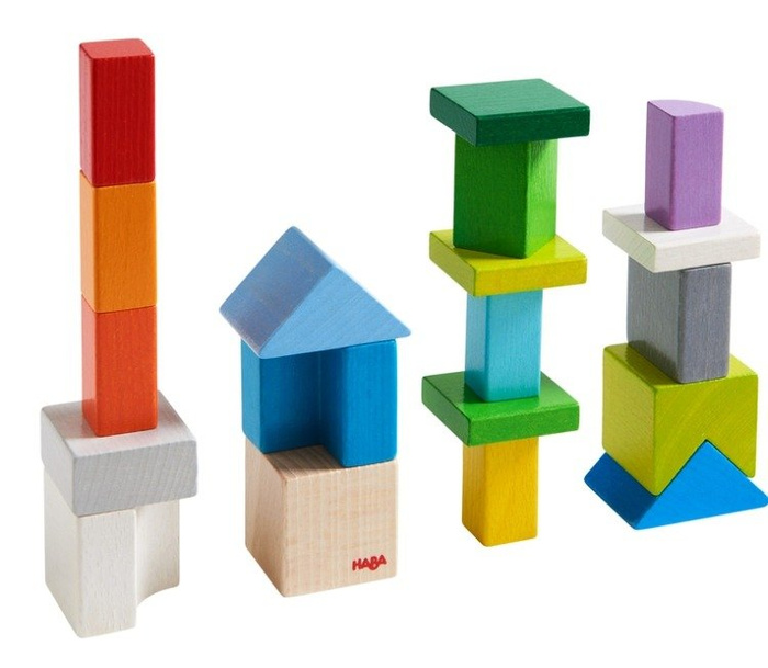 Klocki i układanka dla dzieci Chromatix 3D HB305463-Haba, gry zręcznościowe