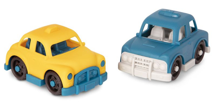 Zestaw 6 małych autek Happy Cruisers B.toys BX2265Z