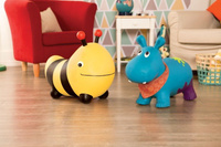 Nadmuchiwany Hipopotam Lorian BX2127Z-B.Toys, skoczek dla dzieci