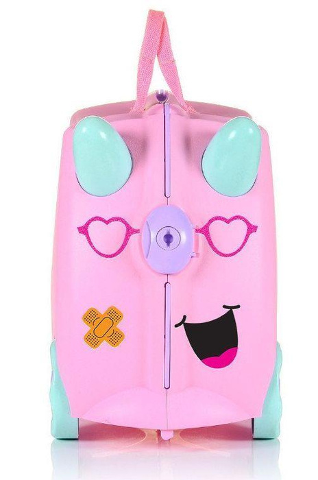 Naklejki na jeżdżące walizeczki Trunki