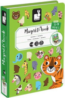Puzzle magnetyczne dla dzieci zwierzaki J02723-Janod, układanka magnetyczna