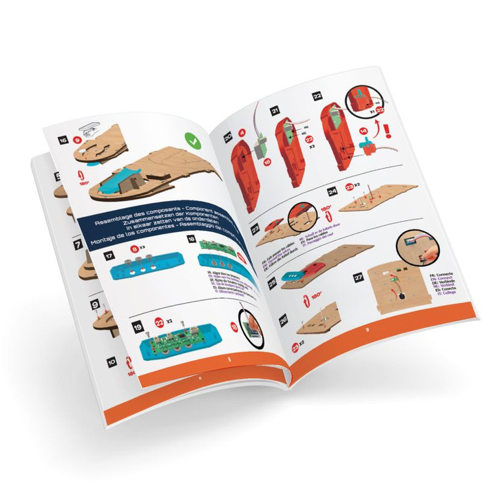 Elektroniczna mini koszykówka z grami Buki 2151