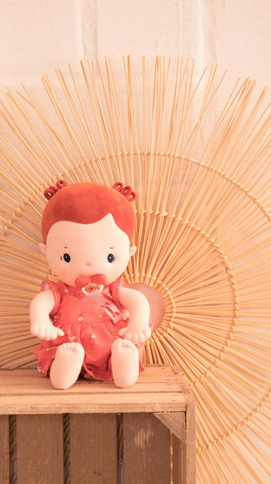 Duża pluszowa lalka dzidziuś Rose 83240-Lilliputiens