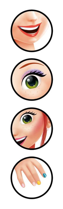 Professional Studio STUDIO MAKIJAŻU 5425-Buki, zestaw kreatywny dla dzieci