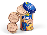 Drewniane ciastka w puszce do zabawy dla dzieci Duo Erzi 14347