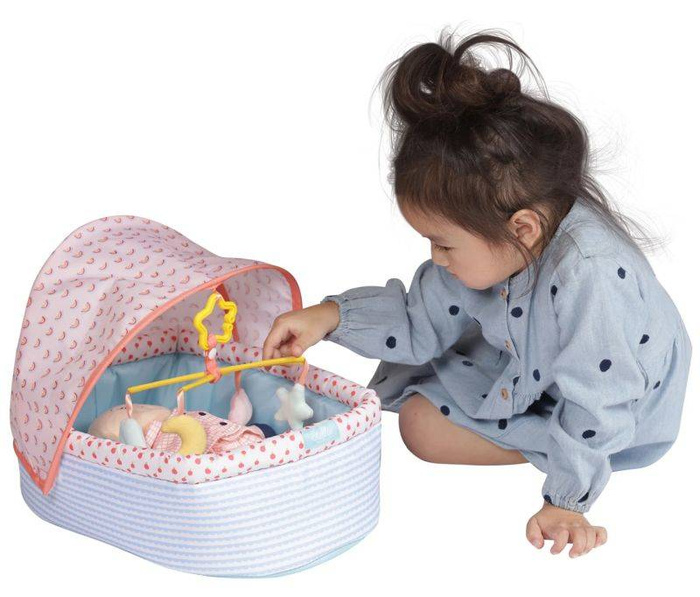 Składane łóżeczko dla lalek Baby Stella 160940-Manhattan Toy, akcesoria dla lalek