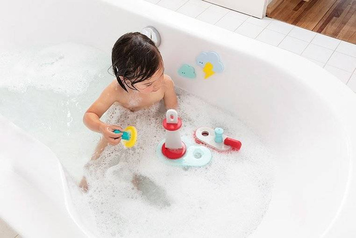 Piankowe puzzle do kąpieli 3D Quutopia Na ratunek 172109-Quut, zabawki do kąpieli