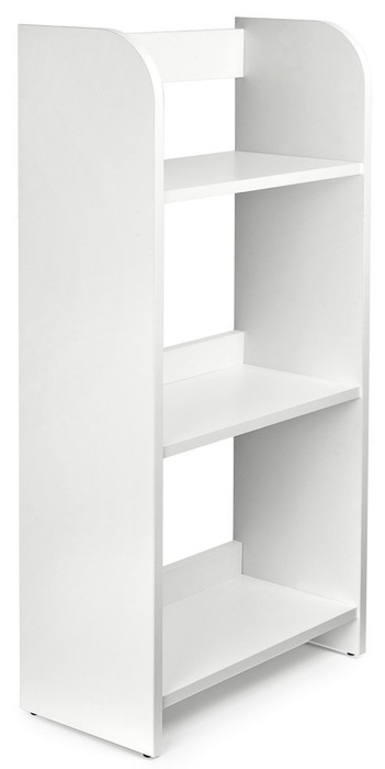 Regał drewniany Biel, meble do pokoju dziecka