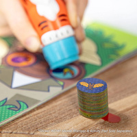 Sticker Wow zestaw naklejek uzupełniających do stempli 300 sztuk Tygrys 50330 Melissa & Doug