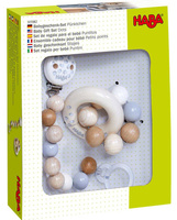 Zestaw prezentowy Dots HB305982-Haba, drewniany zestaw dla niemowlaka