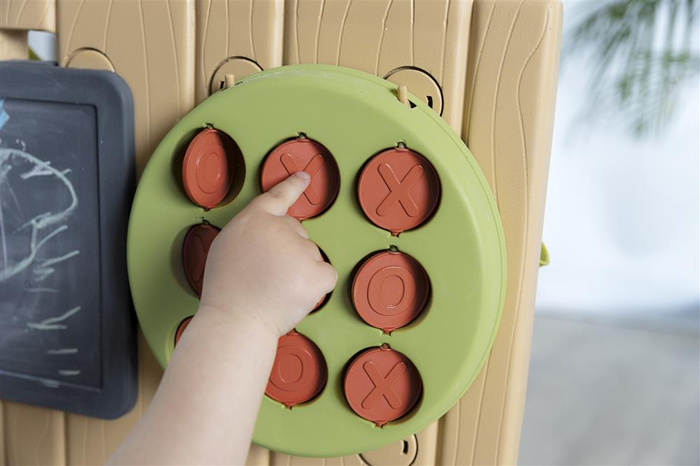 Ścianka aktywności Smoby 840301 dla małych odkrywców 6w1 kreatywna Zabawka edukacyjna