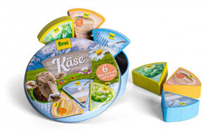 Drewniany ser topiony trójkąty w puszce Erzi 17061