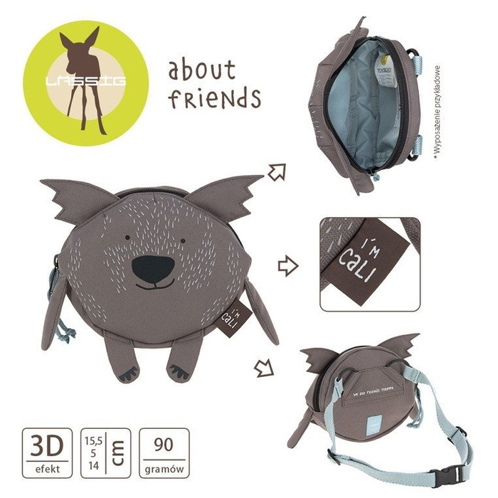 Torebka listonoszka mini - nerka About Friends Wombat Cali 1203020326-Lassig