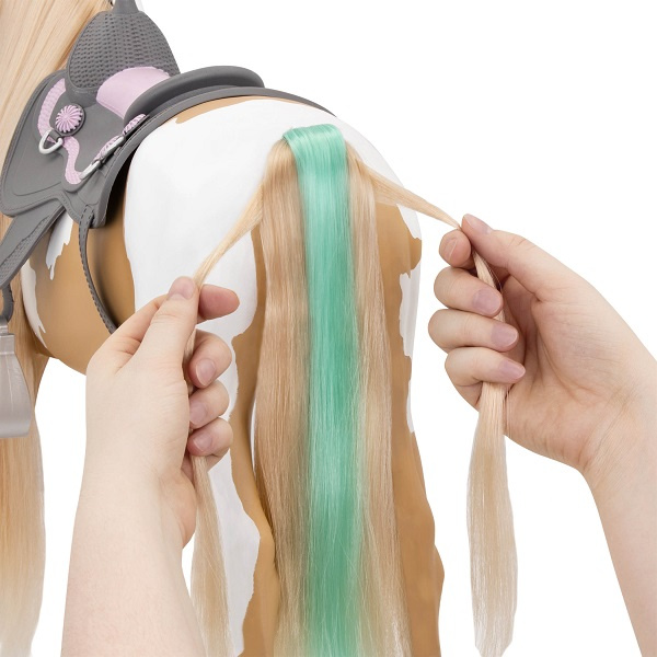 Duży koń 50 cm Palomino z akcesoriami do czesania i stylizacji Our Generation BD38030Z