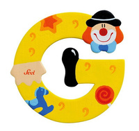 Głoska Clown "G", 81743-Sevi, nauka literek dla dzieci, alfabet