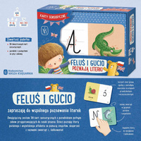 Feluś i Gucio poznają literki Nasza Księgarnia gry edukacyjne dla dzieci