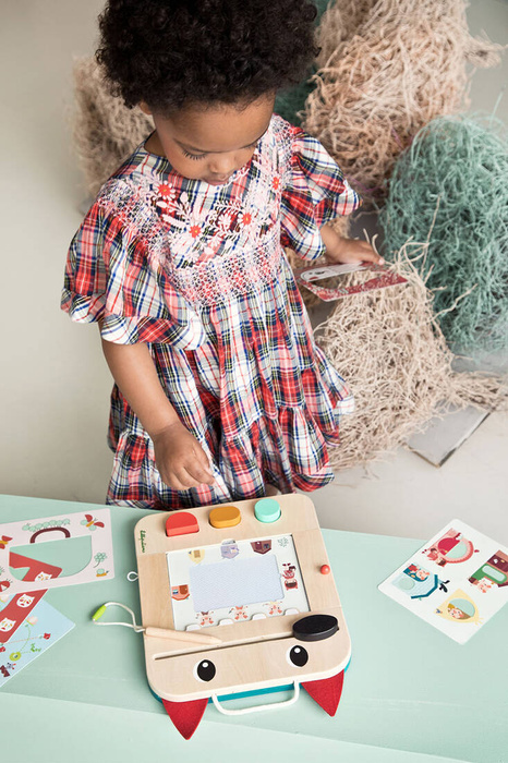 Drewniana tablica do rysowania znikopis Wilk Louis 83473 LILLIPUTIENS