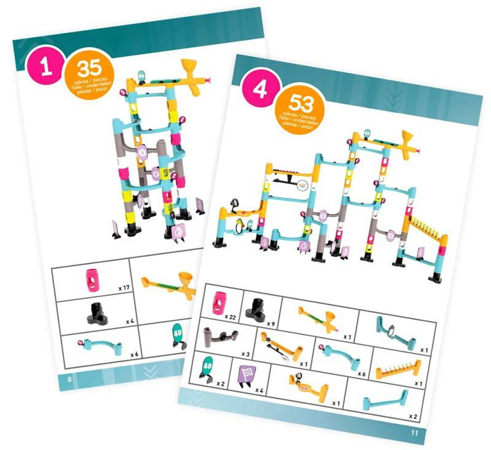 Nauka i zabawa dla dzieci Kulodrom PM854-Buki, zabawki konstrukcyjne