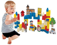 Kolorowe klocki Popboblocs miasto K's Kids