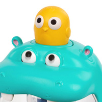 Zabawka sensoryczna Hipopotam z wirującymi kuleczkami Party Pop Hippo Battat
