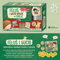 Feluś i Gucio grają w emocje Nasza Księgarnia zestaw gier edukacyjnych