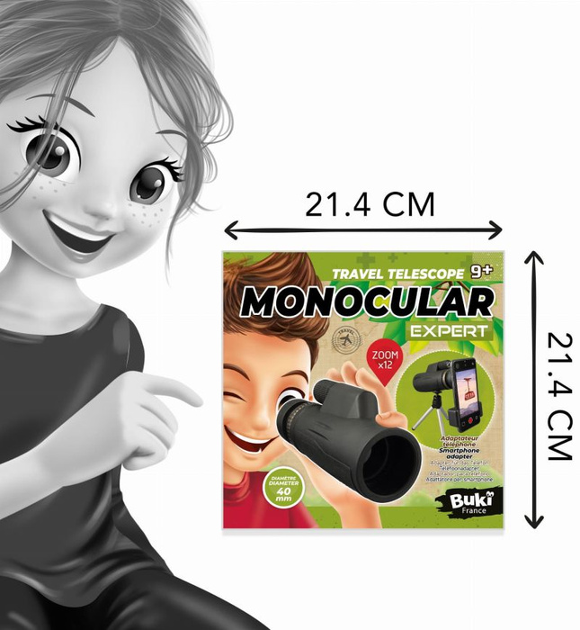 Monokular ekspert mikroskop dla dzieci Djeco SP009, mały odkrywca