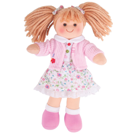 Lalka Paulina (30 cm), BJD005-Bigjigs Toys, lalki dla dzieci