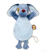 Pacynka świecąca w ciemności Lilliputiens 83614 Przytulanka Piesek Jules Komforter dla niemowląt 