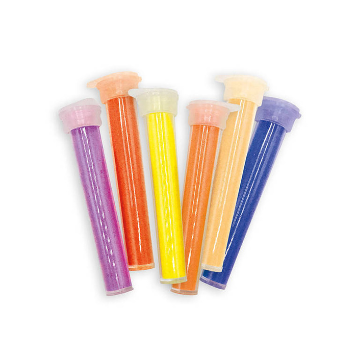 Zestaw kreatywny dla artystów Piasek Zwierzęta z sawanny Misterix J07978 Janod